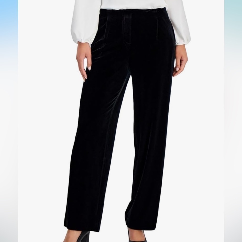 Kasper Women's Pull on Elastic Wb Wide Leg